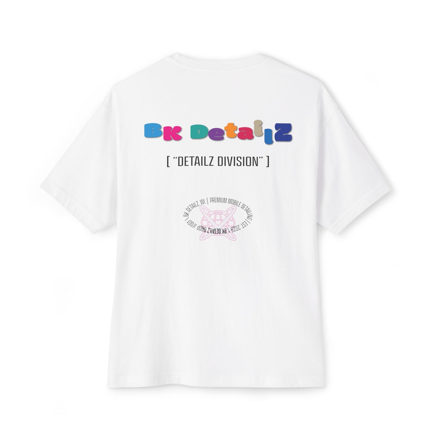 BK Detailz “DETAILZ DIVISION” Oversized Tee | Streetwear Graphic Shirt