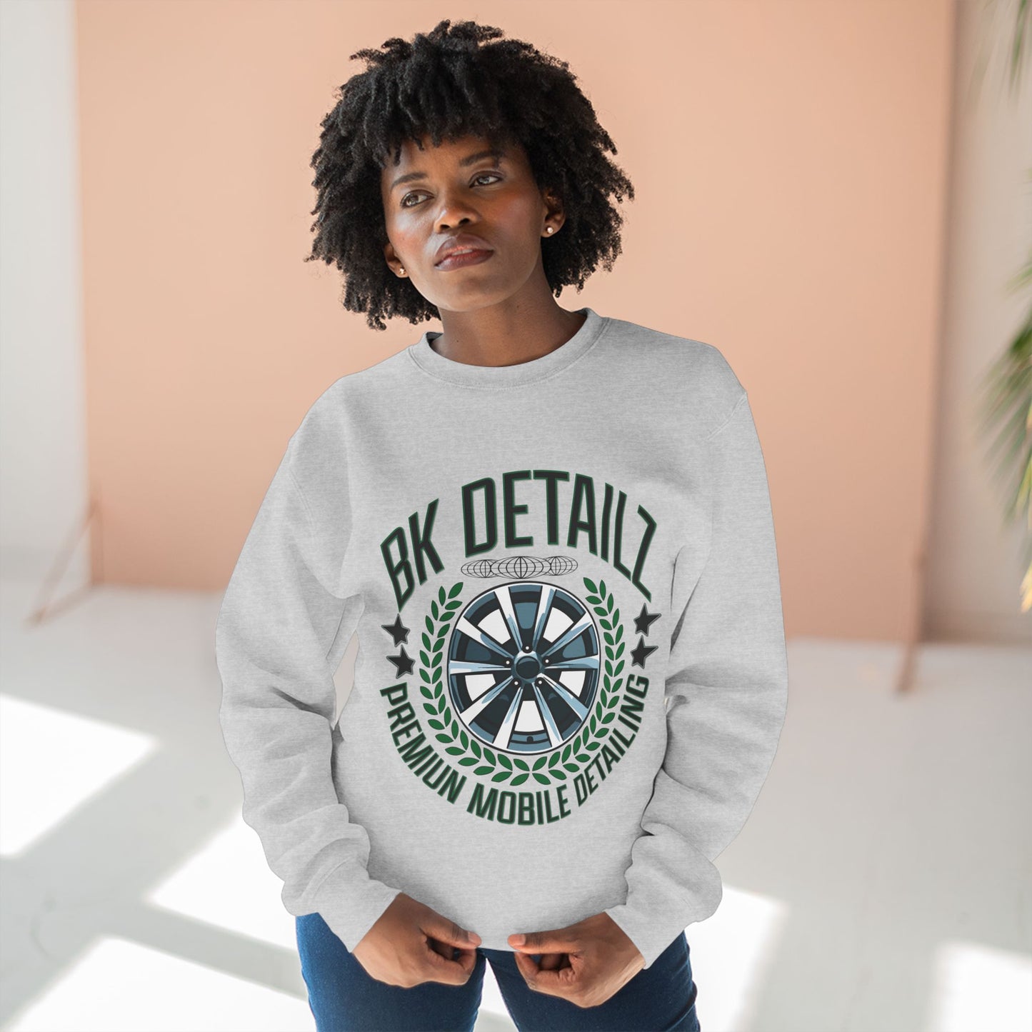 Premium Mobile Detailing Sweatshirt | BK Detailz X Garage Co.