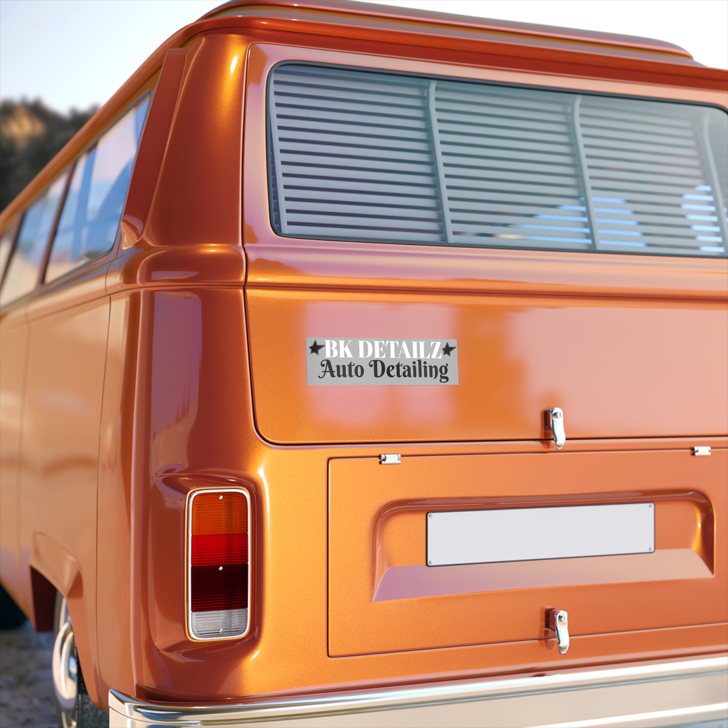 BK Detailz Bumper Sticker