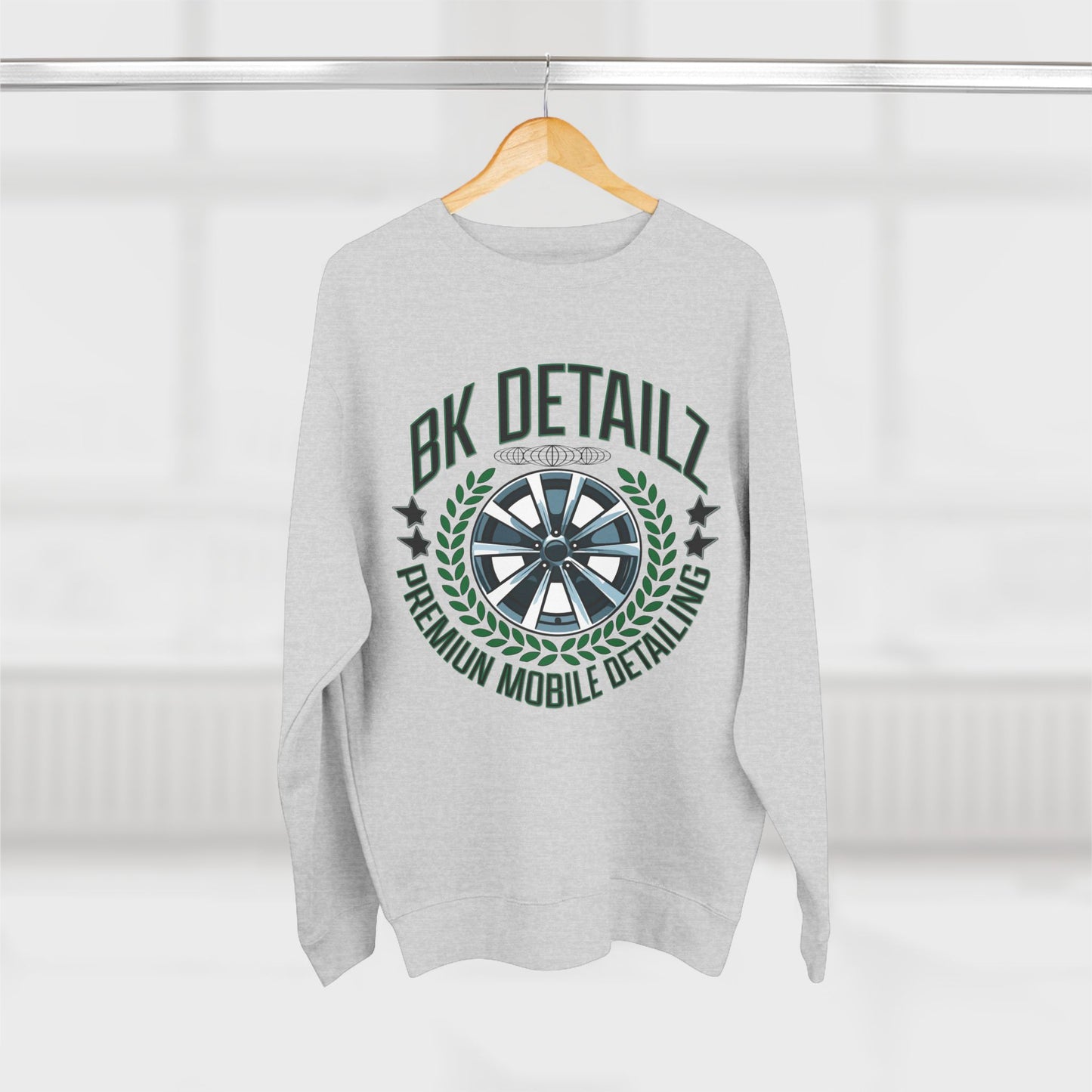 Premium Mobile Detailing Sweatshirt | BK Detailz X Garage Co.