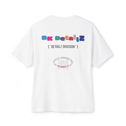 BK Detailz “DETAILZ DIVISION” Oversized Tee | Streetwear Graphic Shirt