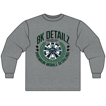 Premium Mobile Detailing Long Sleeve T-Shirt | BK Detailz X Garage Co.