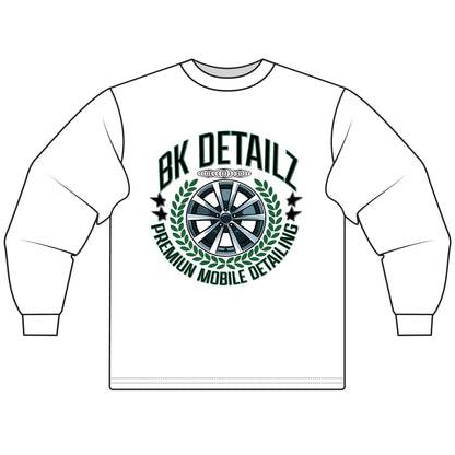 Premium Mobile Detailing Long Sleeve T-Shirt | BK Detailz X Garage Co.