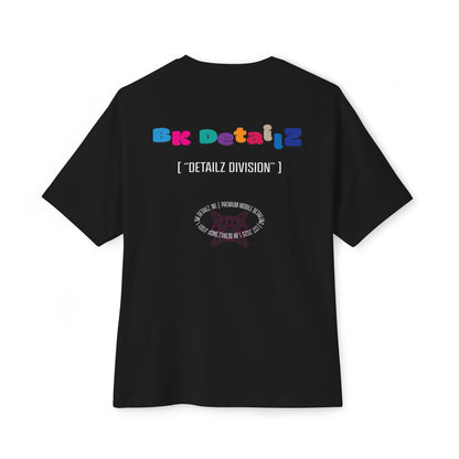 BK Detailz “DETAILZ DIVISION” Oversized Tee | Streetwear Graphic Shirt